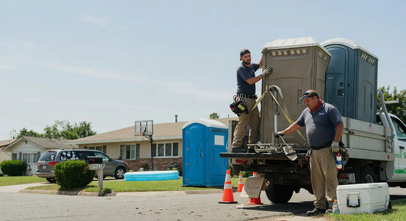 Porta Potty Rental in Oakhurst, TX near me